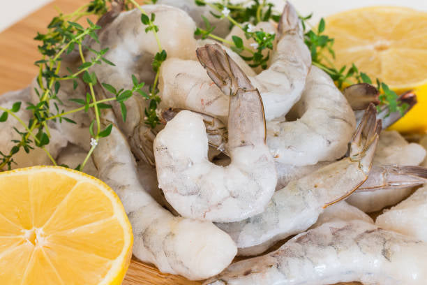 White Tiger Prawns ( clean & deveined )